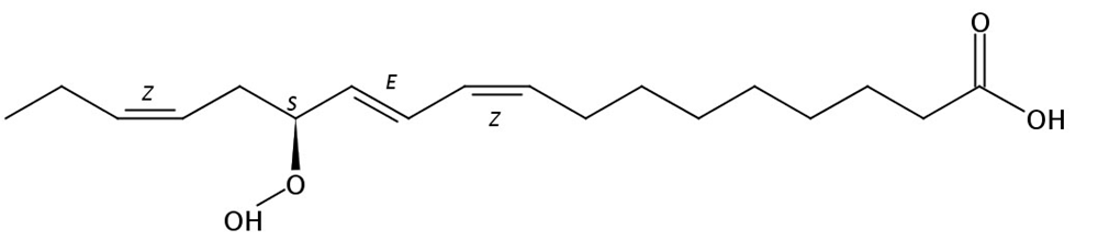 Picture of 13(S)-Hydroperoxy-9(Z),11(E),15(Z)-octadecatrienoic acid, 1mg
