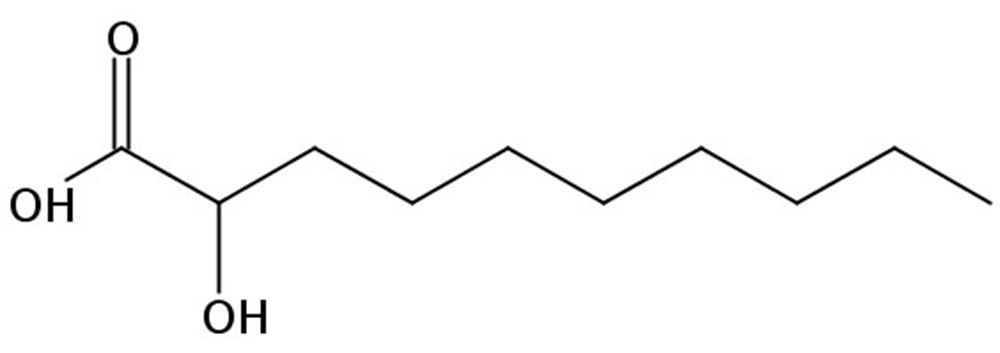 Picture of 2-Hydroxydecanoic acid, 250mg