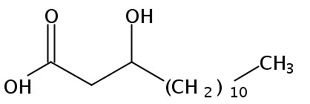 Picture of 3-Hydroxytetradecanoic acid