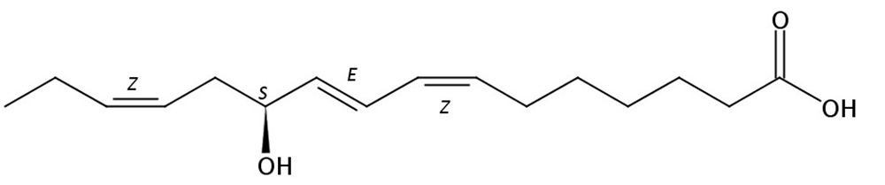 Picture of 11(S)-Hydroxy-7(Z),9(E),13(Z)-hexadecatrienoic acid, 100ug