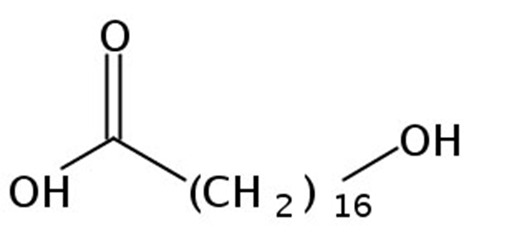Picture of 17-Hydroxyheptadecanoic acid, 25mg