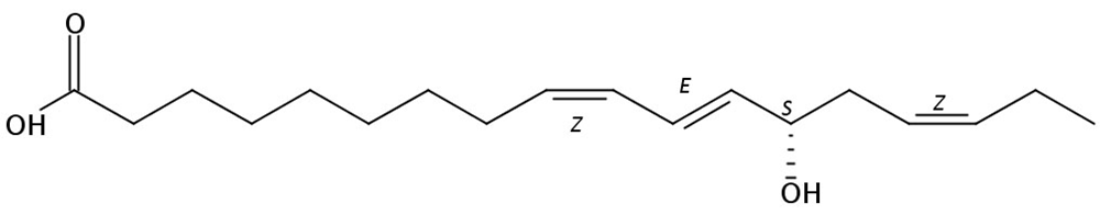 Picture of 13(S)-hydroxy-9(Z),11(E),15(Z)-octadecatrienoic acid, 5 x 1mg