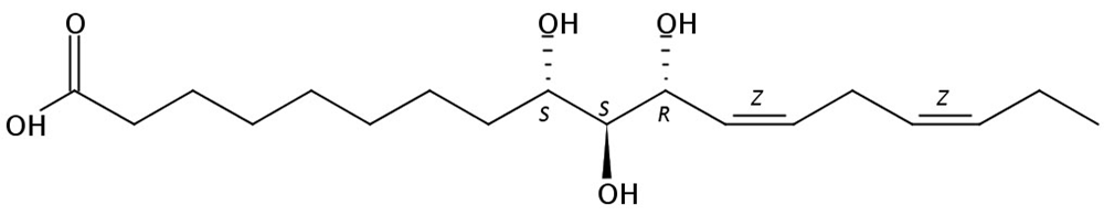 Picture of 9(S),10(S),11(R)-Trihydroxy-12(Z),15(Z)-octadecadienoic acid, 100ug