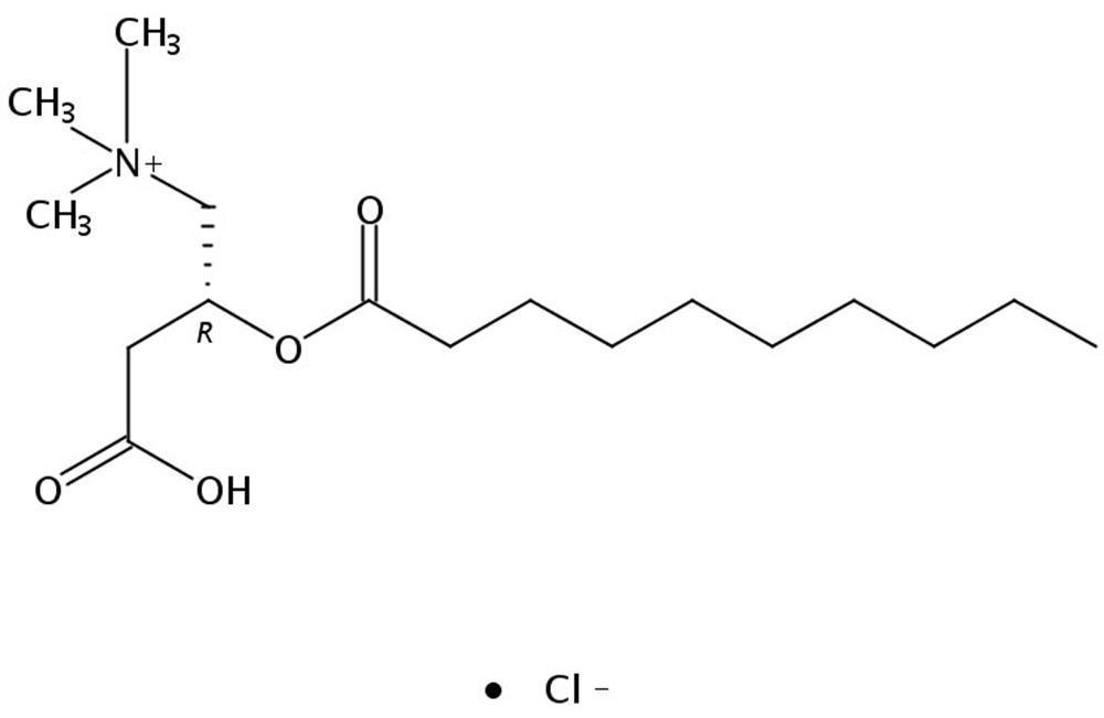 Picture of Decanoyl-L-Carnitine HCl salt, 50mg