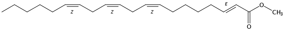 Picture of Methyl 2(E),8(Z),11(Z),14(Z)-Eicosatetraenoate, 5mg