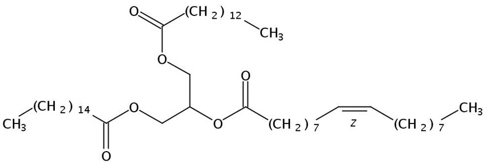 Picture of 1-Myristin-2-Olein-3-Palmitin, 250mg