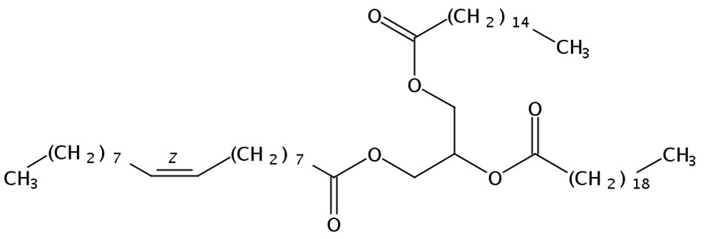 Picture of 1-Palmitin-2-Arachidin-3-Olein, 25mg