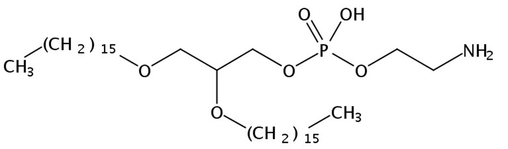 Picture of 1,2-Di-O-Hexadecyl-sn-Glycero-3-Phosphatidylethanolamine, 250mg