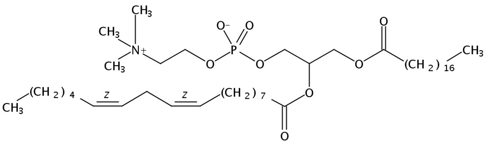 Picture of 1-Stearoyl-2-Linoleoyl-sn-Glycero-3-Phosphatidylcholine, 25mg