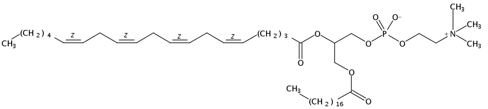 Picture of 1-Stearoyl-2-Arachidonoyl-sn-Glycero-3-Phosphatidylcholine, 10mg
