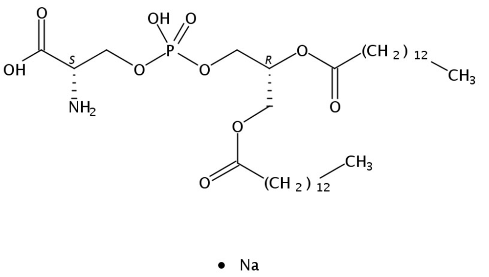 Picture of 1,2-Dimyristoyl-sn-Glycero-3-Phosphatidylserine Na salt, 10mg