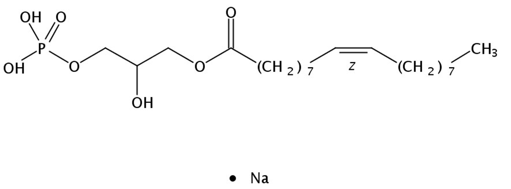 Picture of 1-Oleoyl-2-Hydroxy-sn-Glycero-3-Phosphatidic acid Na salt, 25mg