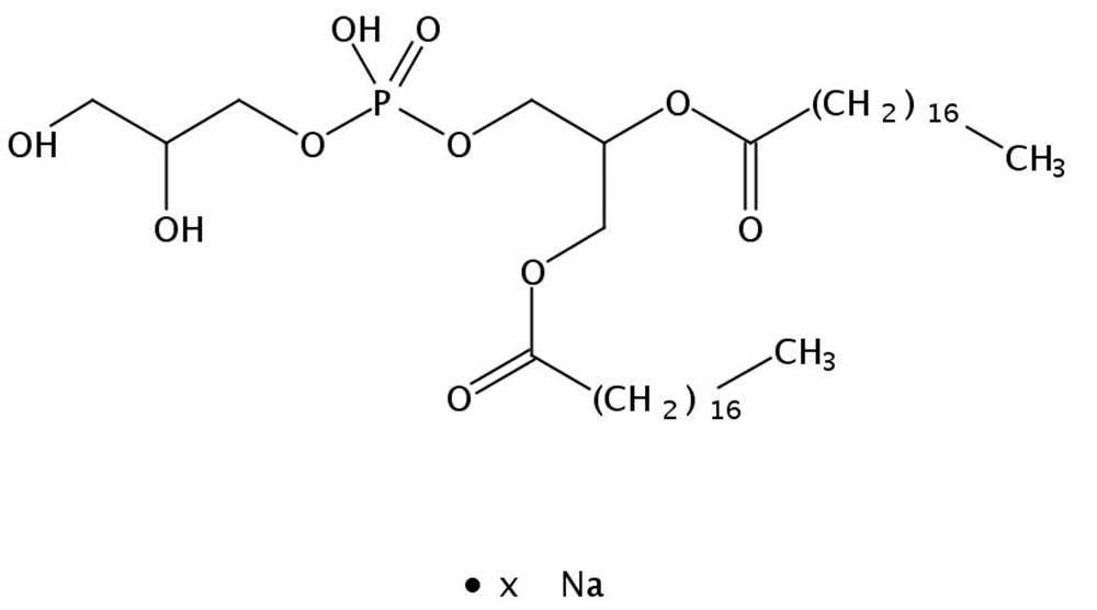 Picture of 1,2-Distearoyl-sn-Glycero-3-Phosphatidylglycerol Na salt, 250mg