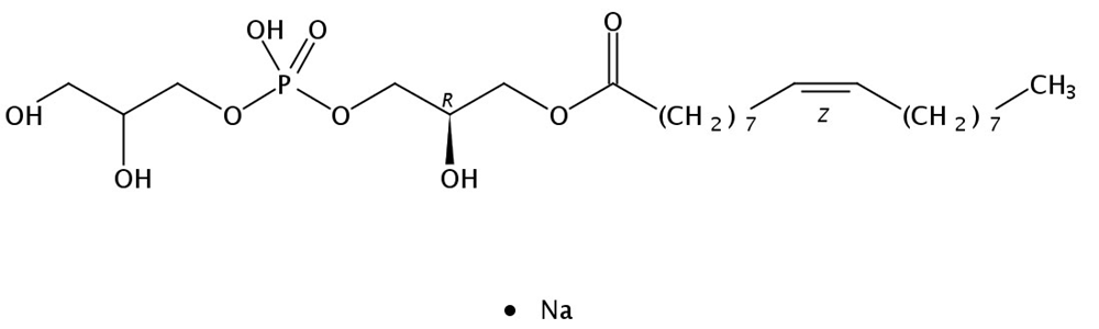Picture of 1-Oleoyl-2-Hydroxy-sn-Glycero-3-Phosphatidylglycerol Na salt, 25mg