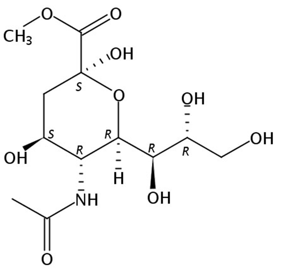 Picture of N-Acetyl-Neuraminic acid Methyl ester