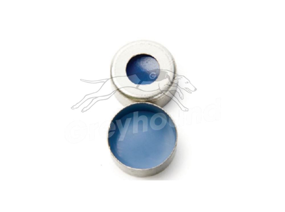 Picture of 11mm Magnetic Crimp Cap with Soft Silicone/PTFE Liner, Slit Seal