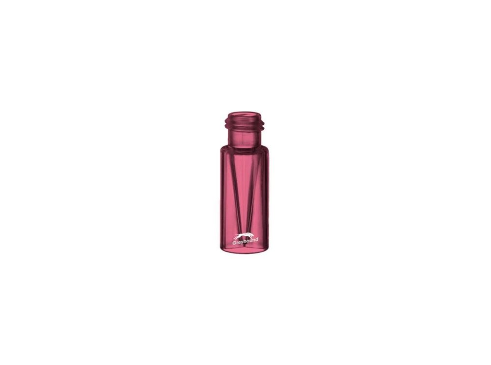 Picture of 500µL Wide Mouth Short Thread Screw Top Pink Polypropylene Vial, 9mm Thread